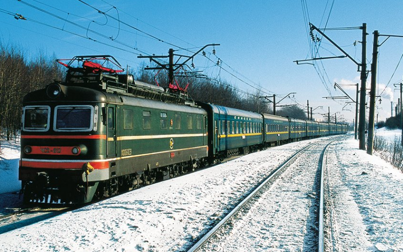 Transsib im Winter